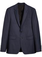 Burberry Slim Fit Travel Tailoring Three-piece Suit - Blue