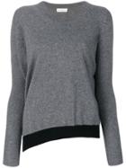 Sonia Rykiel Asymmetrical Sweater - Grey