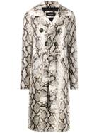 Dsquared2 Python Print Trench Coat - Neutrals