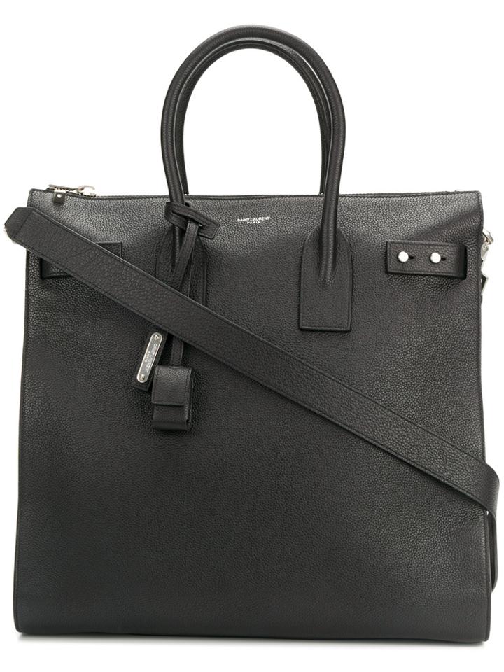 Saint Laurent Sac De Jour Tote Bag - Black