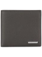 Ermenegildo Zegna Logo Plaque Cardholder - Brown