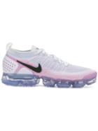 Nike Air Vapormax Flyknit Running 2 'pink Beam' Sneakers - White