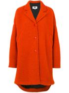 Mm6 Maison Margiela Oversized Coat - Yellow & Orange