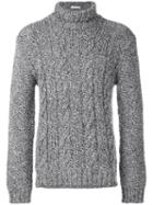 Etro - Cable-knit Jumper - Men - Cashmere/wool - M, Grey, Cashmere/wool
