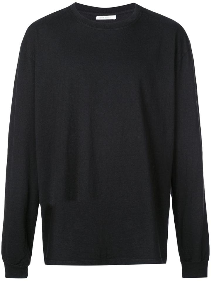 John Elliott Long Sleeve T-shirt - Black