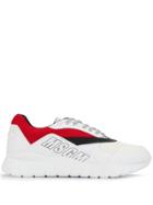 Msgm Panelled Running Sneakers - White