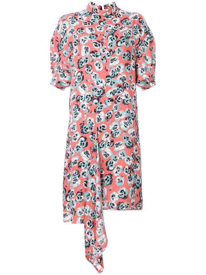 Marni Poetry Flower Dress - Pink & Purple