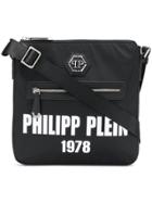 Philipp Plein Logo Messenger Bag - Black