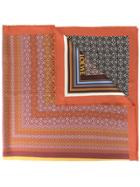 Loewe Logo Print Scarf - Brown