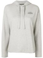 Luisa Cerano Hooded Knit Jumper - Grey
