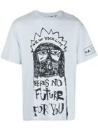 Haculla There's No Future T-shirt - Blue