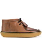 Prada Tasseled Chukka Boots - Brown