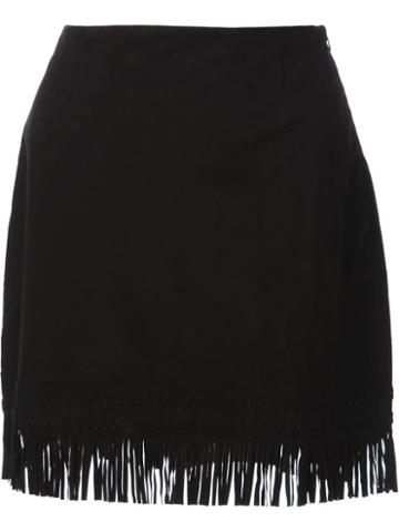 Tamara Mellon Fringed Skirt