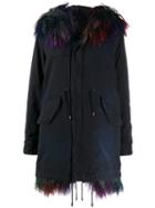 Mr & Mrs Italy Shearling Parka - Blue