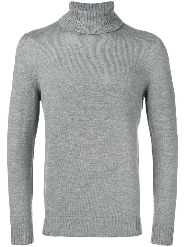 Drumohr Rollneck Jumper - Grey