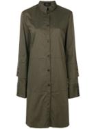 Lost & Found Ria Dunn Double Cuff Shirt - Green
