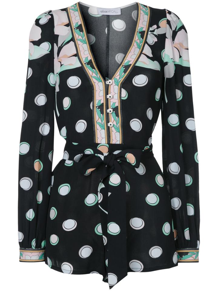Alice Mccall Nocturama Playsuit - Black