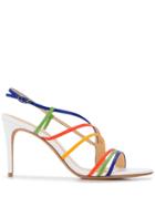 Alexandre Birman 75 Strappy Sandals - White