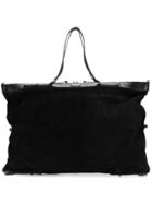 Saint Laurent Id Oversized Tote - Black