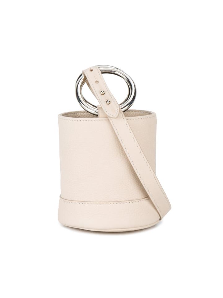 Simon Miller Mini White Bonsai 15 Bucket Bag