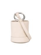 Simon Miller Mini White Bonsai 15 Bucket Bag