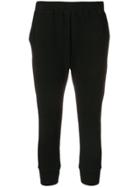 Dsquared2 Cropped Track Trousers - Black