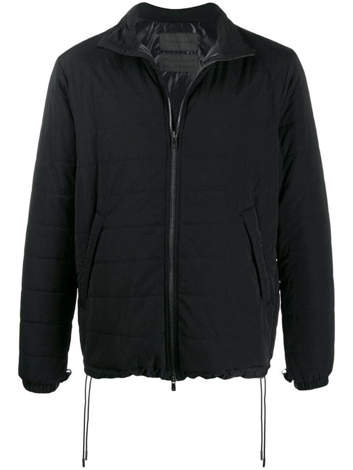 Fumito Ganryu Colour Block Padded Jacket - Black