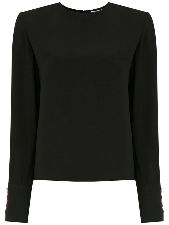 Nk Buttoned Blouse - Black