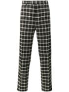 Gucci - Checked Trousers - Men - Cotton/wool/rayon - 46, Black, Cotton/wool/rayon