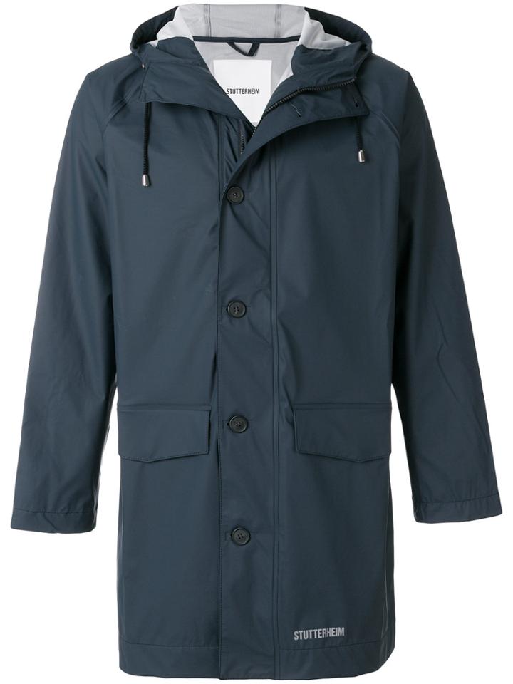 Stutterheim Ekeby Raincoat - Blue