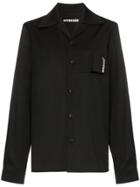 Hyein Seo Smoker's Button-down Shirt - Black