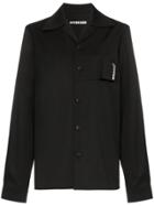 Hyein Seo Smoker's Button-down Shirt - Black