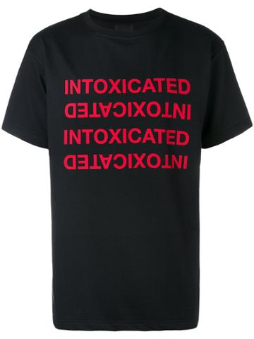 Intoxicated Branded T-shirt - Black