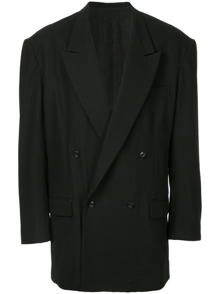 Jieda Back Patch Jacket - Black