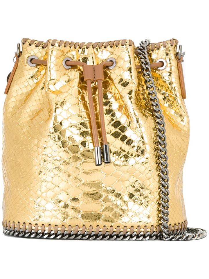 Stella Mccartney 'falabella' Bucket Shoulder Bag, Women's, Grey