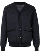 Fumito Ganryu Diamond Quilted Jacket - Black