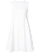 Oscar De La Renta Sleeveless Shift Dress - White