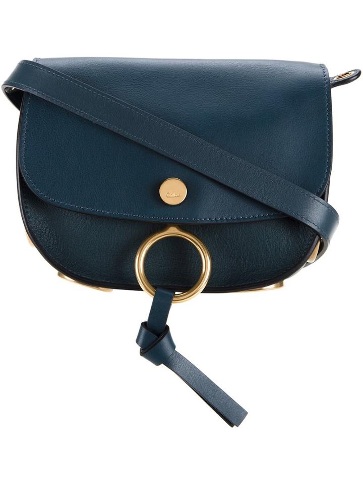 Chloé Mini 'kurtis' Shoulder Bag, Women's, Green