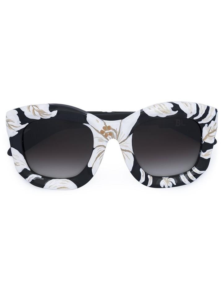 Kuboraum 'mask B7' Sunglasses, Women's, Black, Acetate