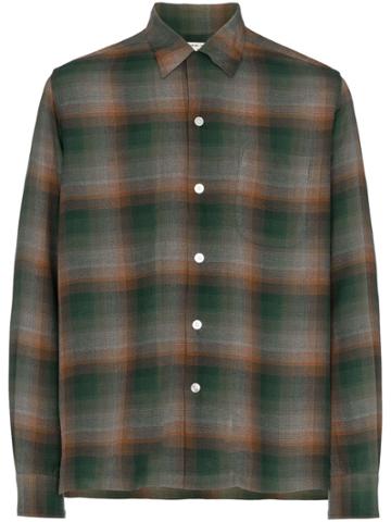 Wacko Maria Tartan Check Shirt - Green