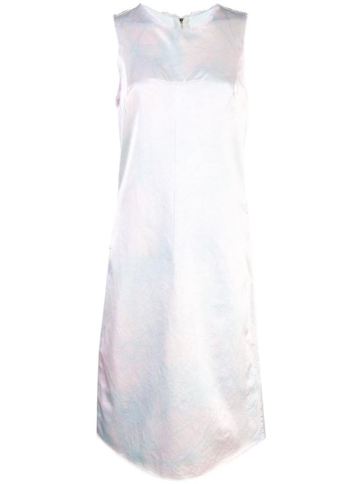 Mm6 Maison Margiela Iridescent Shift Dress - Purple