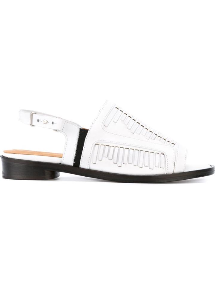 Thakoon Addition Taylor Sandals, Women's, Size: 36, White, Leather