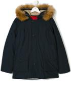 Freedomday Junior Fur Trimmed Parka - Blue