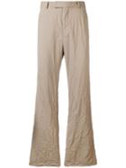Marni Crinkled Trousers - Neutrals