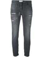 Faith Connexion Cropped Jeans, Women's, Size: 28, Grey, Cotton/spandex/elastane