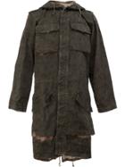 Myar Camouflage Coat - Brown