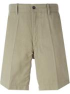 Ami Alexandre Mattiussi Bermuda Shorts, Men's, Size: 38, Green, Cotton/viscose