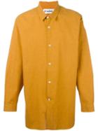 Études 'ombre' Shirt, Men's, Size: 50, Yellow/orange, Cotton