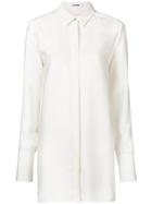 Jil Sander Long Length Shirt - White
