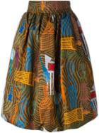 Stella Jean Printed Volume Skirt - 248 Multicolor